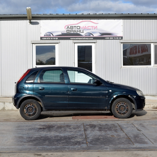 Opel Corsa C 1.4 i 66 киловата 90 конски сили. Код на мотора Z14XEP. Автоматична скоростна кутия.