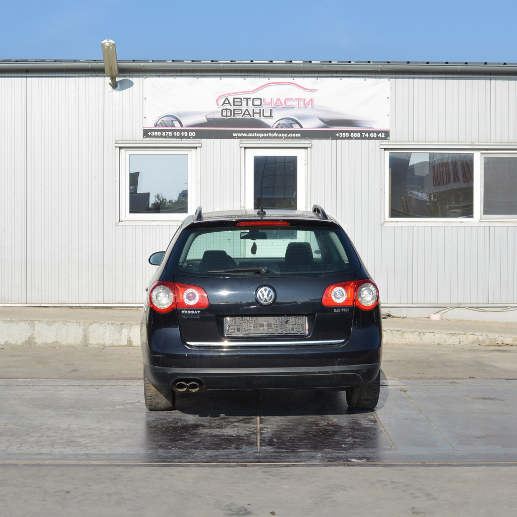 VW Passat 6 2.0 TDI 103 киловата 140 конски сили. Код на мотора BKP. Ръчна скоростна кутия 6 степенна. 16 цолови джанти