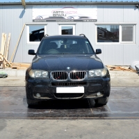 BMW X3 E83 2.0 D 110 киловата 150 конски сили. Код на мотора M47N2. Ръчна скоростна кутия 6 степенна. Алуминиеви джанти 18 цола