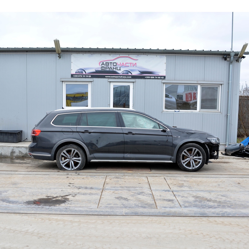VW Passat VIII Alltrack facelift 2.0 TDI 147 киловата 190 конски сили. Автоматична скоростна кутия.18 цолови джанти