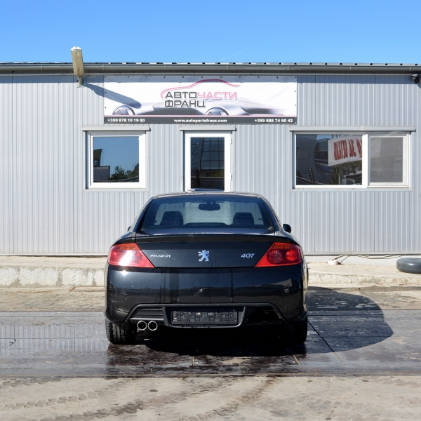 Peugeot 407 2.7 HDI 150 киловата 204 конски сили. Код на мотора UHZ. Автоматична скоростна кутия. 19 цолови джанти.