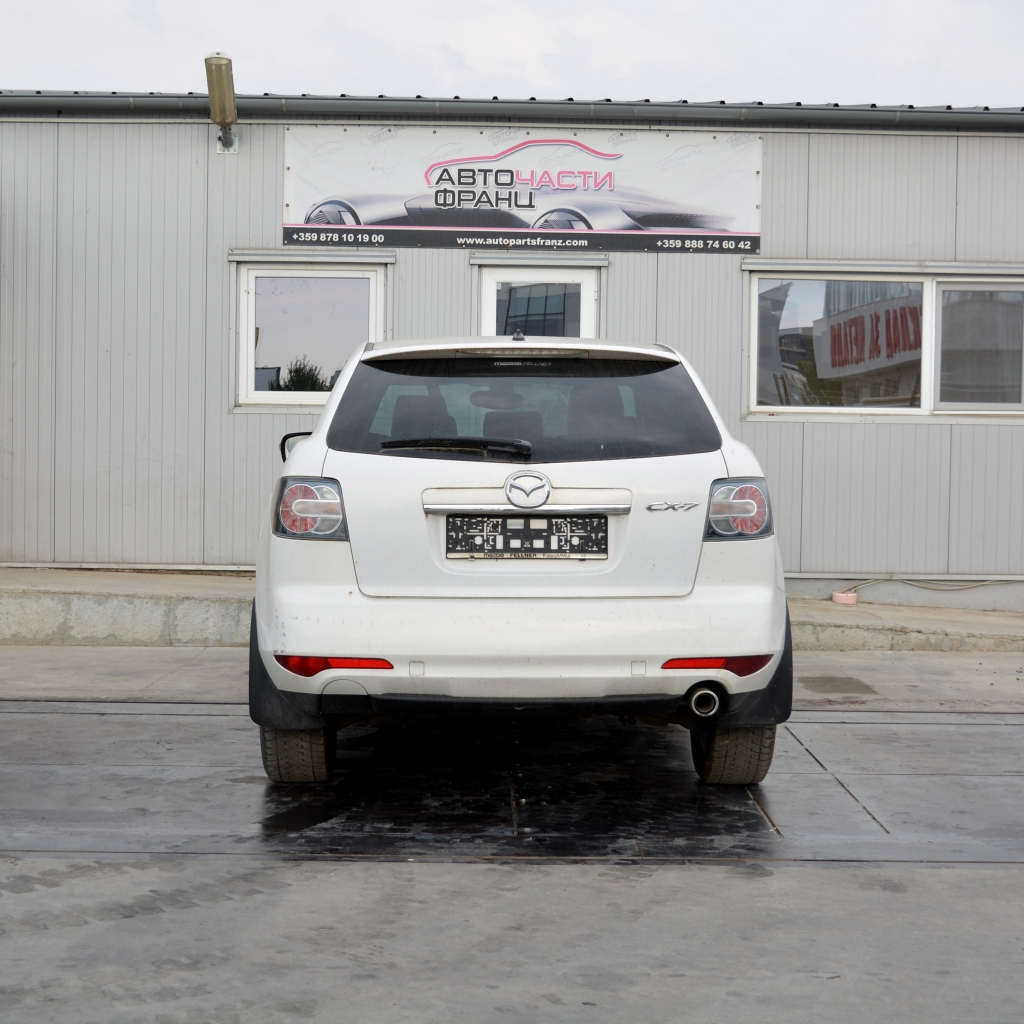 Mazda CX-7 2.2 MZR-CD 4WD 127 киловата 173 конски сили. Ръчна скоростна кутия 6 степенна Код на мотора R2AA. 17 цолови джанти