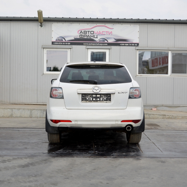 Mazda CX-7 2.2 MZR-CD 4WD 127 киловата 173 конски сили. Ръчна скоростна кутия 6 степенна Код на мотора R2AA. 17 цолови джанти