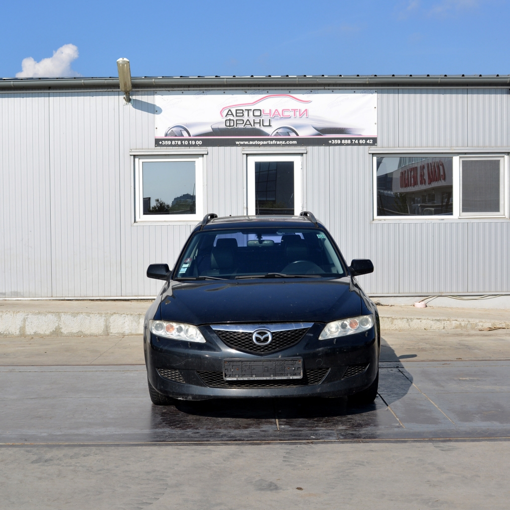 Mazda 6 2.0 DI 100 киловата 136 конски сили. Код на мотора RF. Ръчна скоростна кутия 5 степенна. 15 цолови джанти