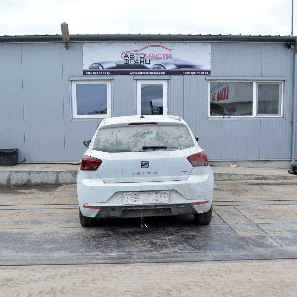 Seat Ibiza 1.0 TGI 66 киловата 90 конски сили. Код на мотора DBY 15 цолови джанти. Ръчна скоростна кутия 6 степенна