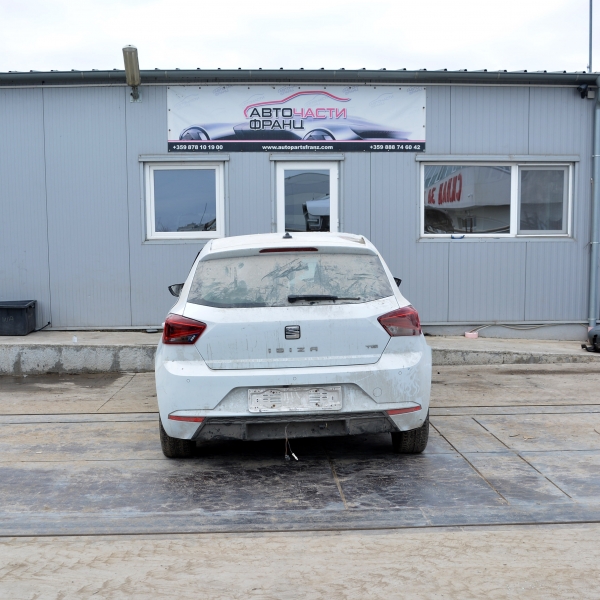 Seat Ibiza 1.0 TGI 66 киловата 90 конски сили. Код на мотора DBY 15 цолови джанти. Ръчна скоростна кутия 6 степенна