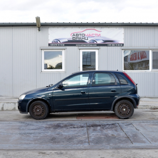 Opel Corsa C 1.4 i 66 киловата 90 конски сили. Код на мотора Z14XEP. Автоматична скоростна кутия.