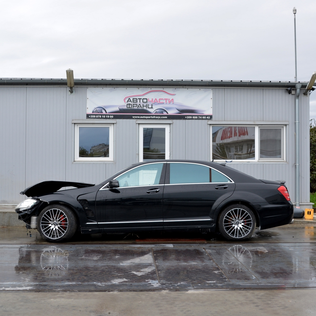 Mercedes S Class W221 S 500 285 киловата 388 конски сили. Код на мотора 273961. 19 цолови джанти.