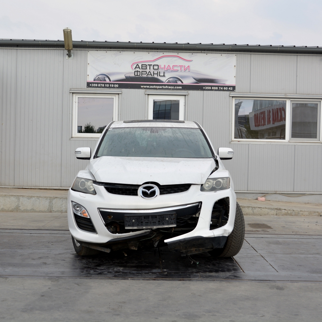 Mazda CX-7 2.2 MZR-CD 4WD 127 киловата 173 конски сили. Ръчна скоростна кутия 6 степенна Код на мотора R2AA. 17 цолови джанти