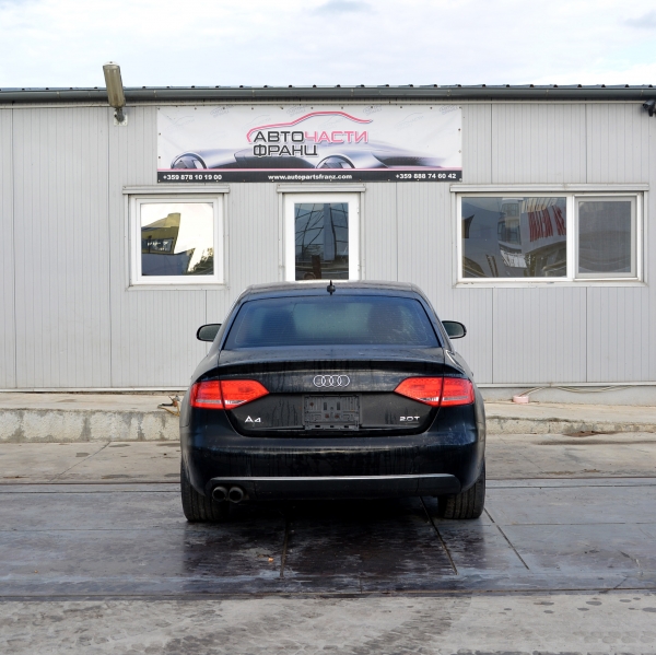 Audi A4 2.0 TFSI 155 киловата 211 конски сили. Код на мотора CAEB. 17 цолови джанти.