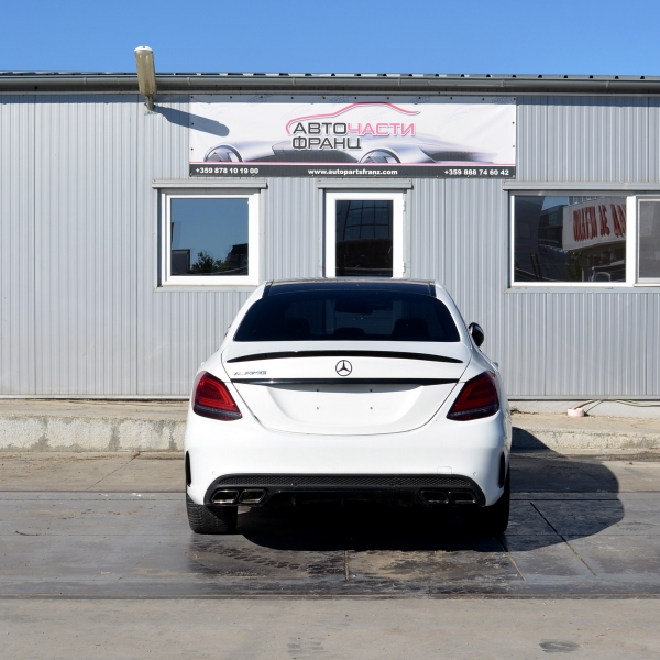 Mercedes C class W205 AMG optik 180 CDI 85 киловата 116 конски сили. Код на мотора R9MA50. Ръчна скоростна кутия 6 степенна. 17 цолови джанти