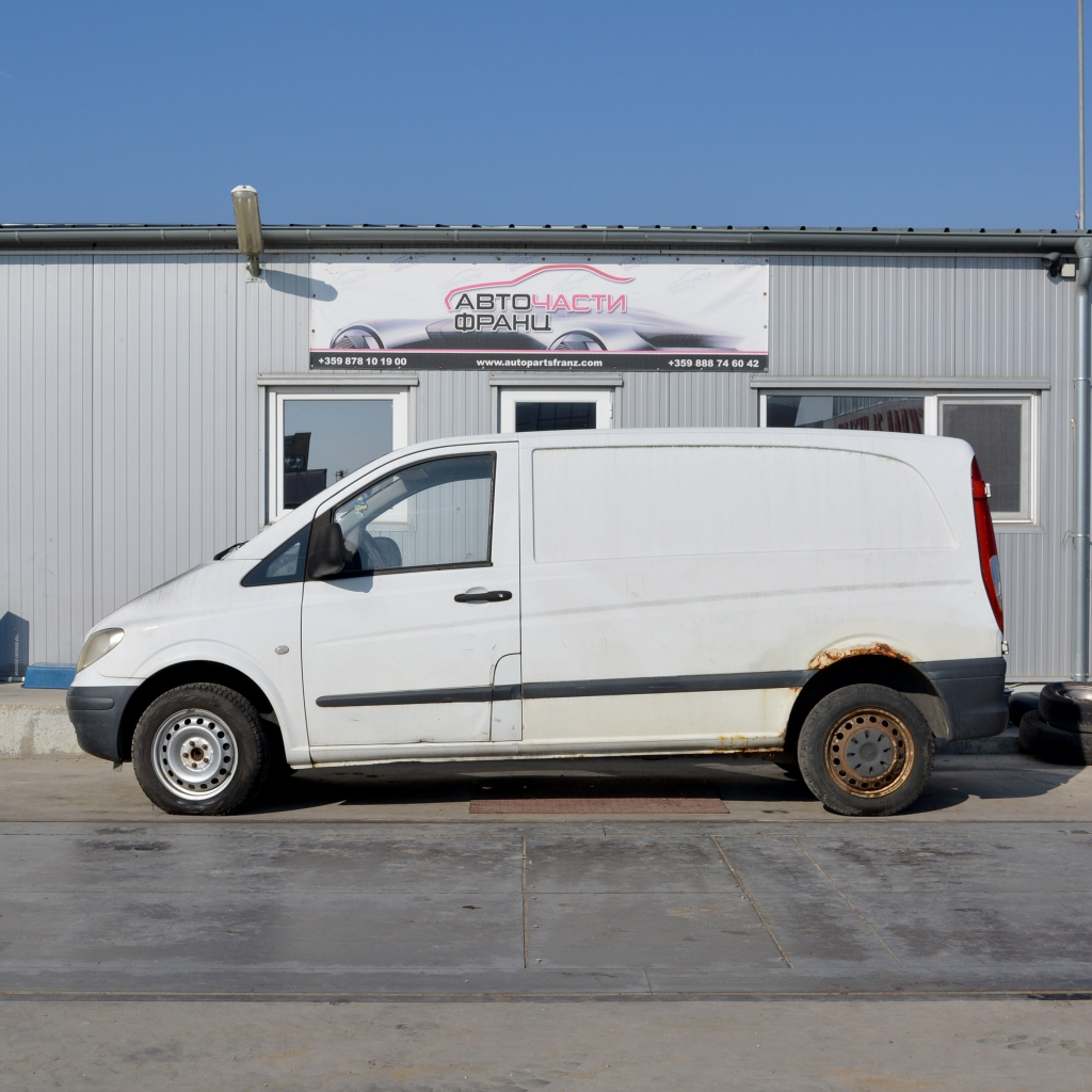 Mercedes Vito 2.2 CDI 110 киловата 150 конски сили. Код на мотора 646982. Ръчна скоростна кутия 6 степенна. 16 цолови джанти.