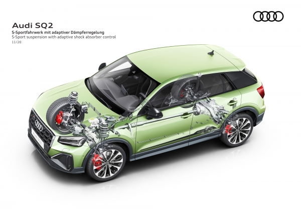 Audi SQ2 промени външния си вид и подобри оборудването