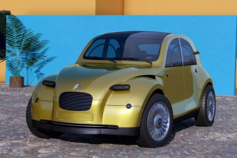 Citroen 2CV с ретро дизайн се връща като електрически автомобил