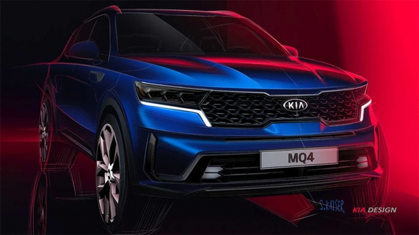 Четвъртото поколение Kia Sorento идва с нови двигатели и екстериор