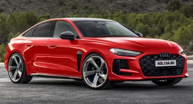 Каросерията на обновеното Audi RS5 стана още по-„агресивна“