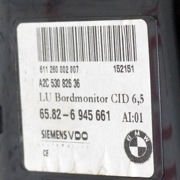 Дисплей BMW E60 3.0 D 218 конски сили 65.82-6945661