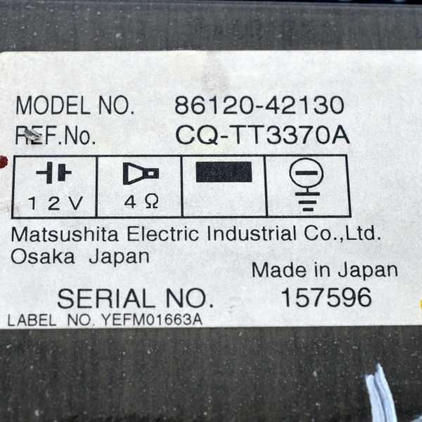 Радио CD Toyota Rav 4, 2.0 D-4D 4WD 116 конски сили 86120-42130