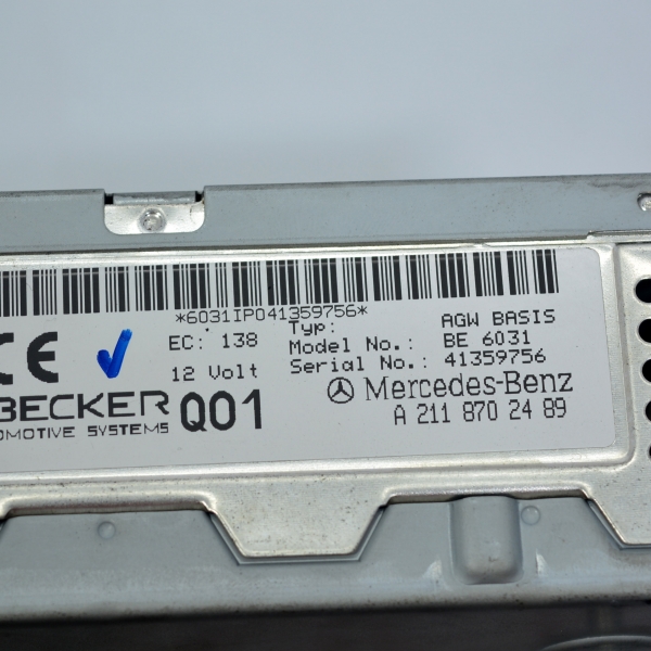 Радио тунер Mercedes S-Class W221 A2118702489 2008г