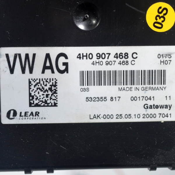 Модул диагностичен интерфейс Audi A8 4.2 TDI 4H0907468C 2012г