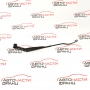 Ляво рамо чистачка Hyundai i20 1.4 i 101 конски сили D226HBJ 2012 г
