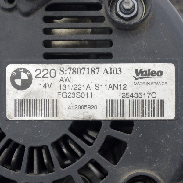 Динамо BMW E91 3.0 xDrive 245 конски сили 7807187 2009г