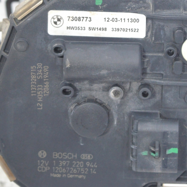 Моторче предни чистачки BMW F07 Gran Turismo 3.0 D 7308773 2012г