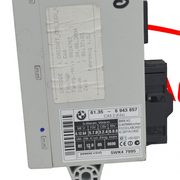 CAS модул BMW E60 2.0 D 61.35-6943857