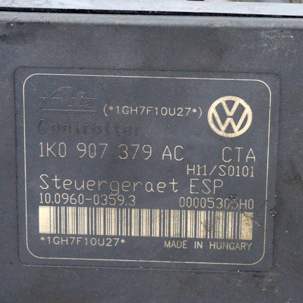 ABS помпа Skoda Octavia 2.0 TDI 140 конски сили 1K0614517AF