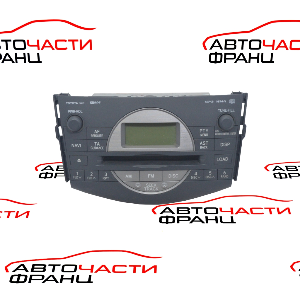 Радио CD Toyota RAV 4 2.2 D-4D 100 киловата 136 конски сили 86120-42220