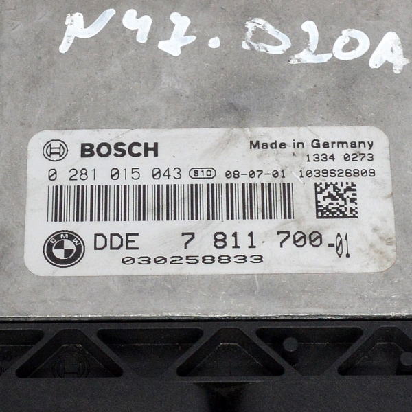 Компютър запалване BMW E90 2.0 D 177 конски сили 7811700-01