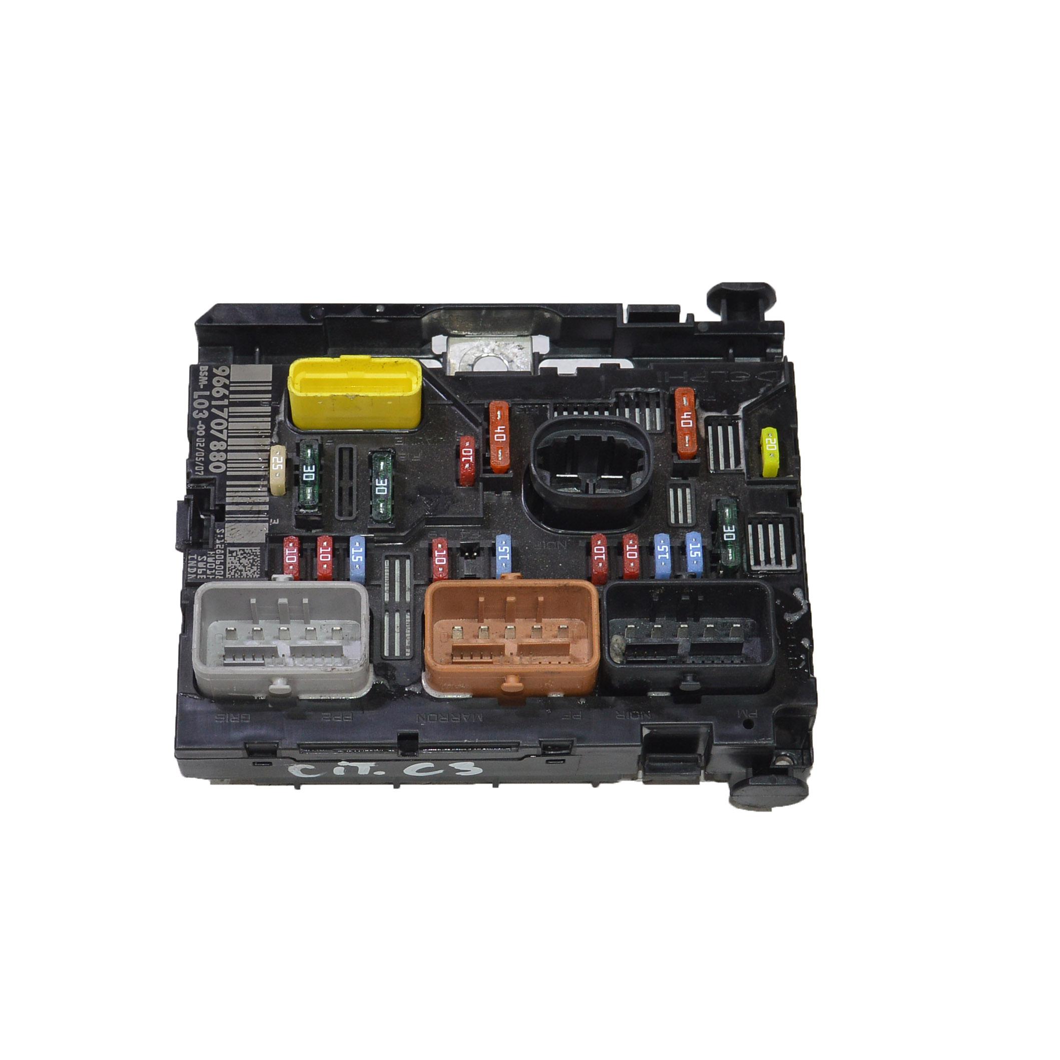 BSM модул Citroen C3 1.4 16V 88 конски сили 9661707880