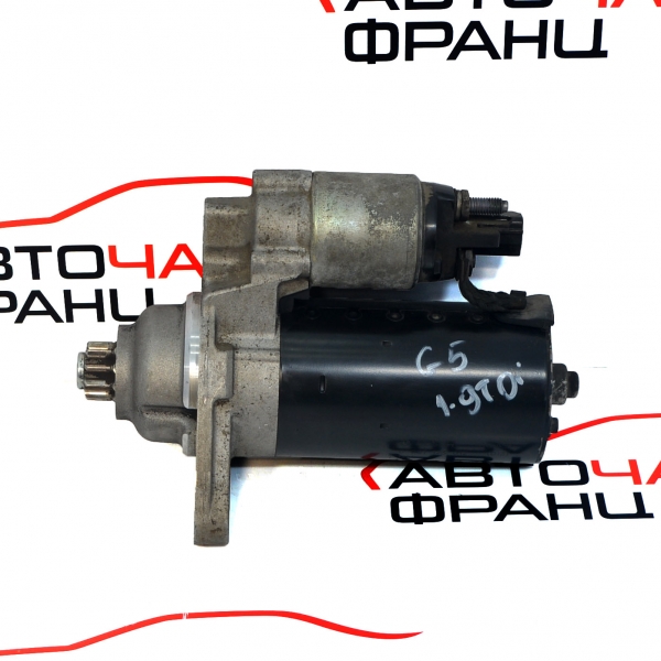 Стартер VW Golf 5 1.9 TDI 105 конски сили 02Z911023F 2009г 10 зъба