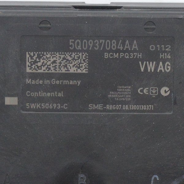 Боди контрол модул Audi A3 1.8 TFSI 180 конски сили 5Q0937084AA 2013г