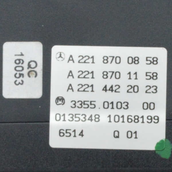 Панел климатроник Mercedes S-Class W221 350 i 272 конски сили A2218700858