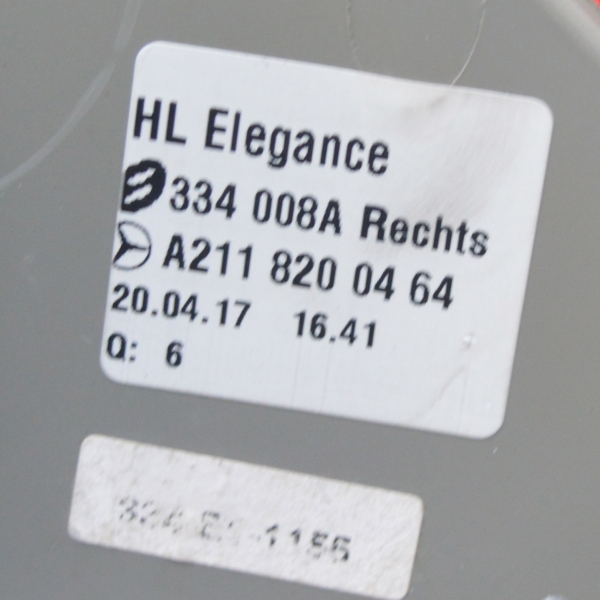 Десен стоп Mercedes E Class W211 2.7 CDI 170 конски сили A2118200464 до 2006г