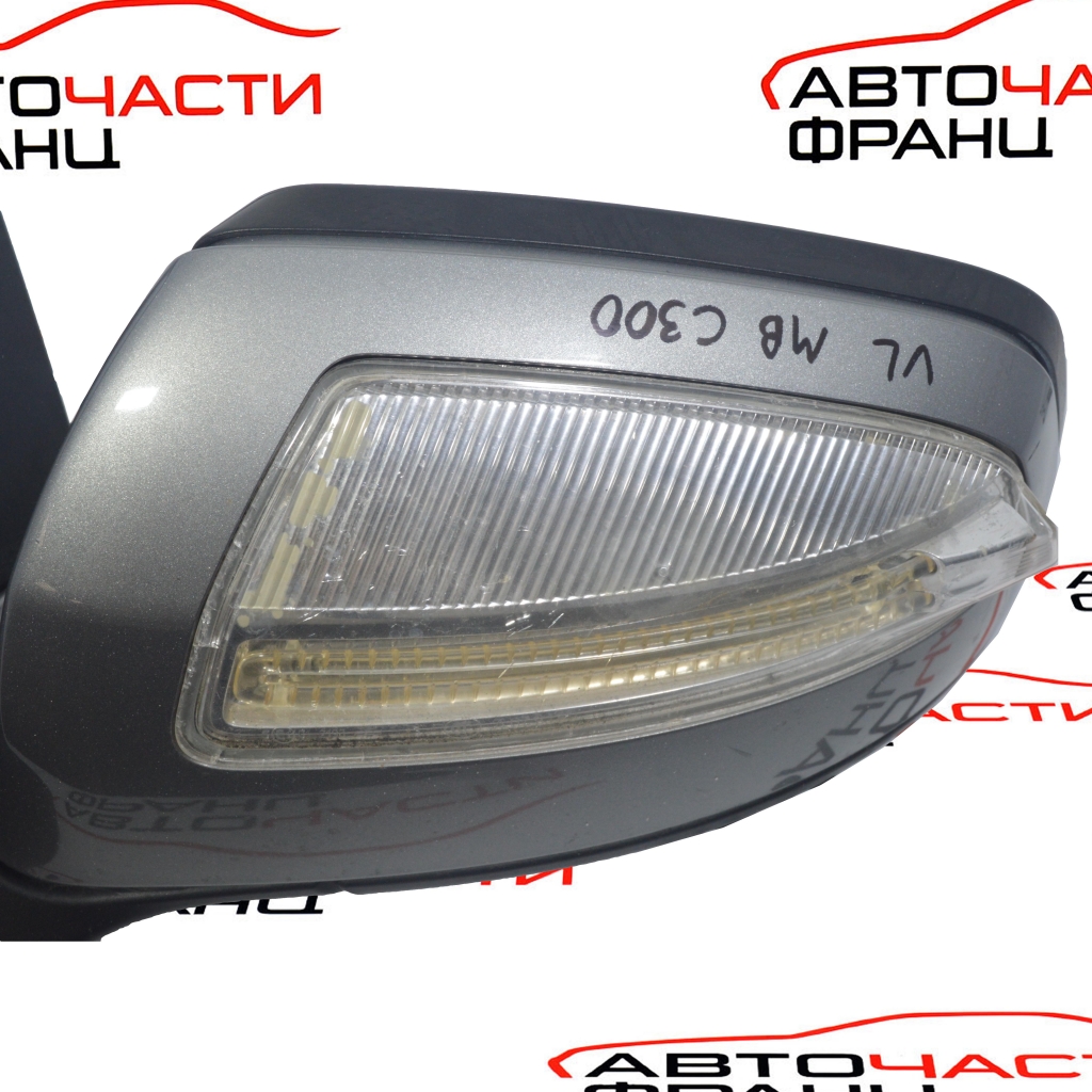 Ляво огледало Mercedes C class W204 3.0 i A2048102719 11 кабела 2 букси