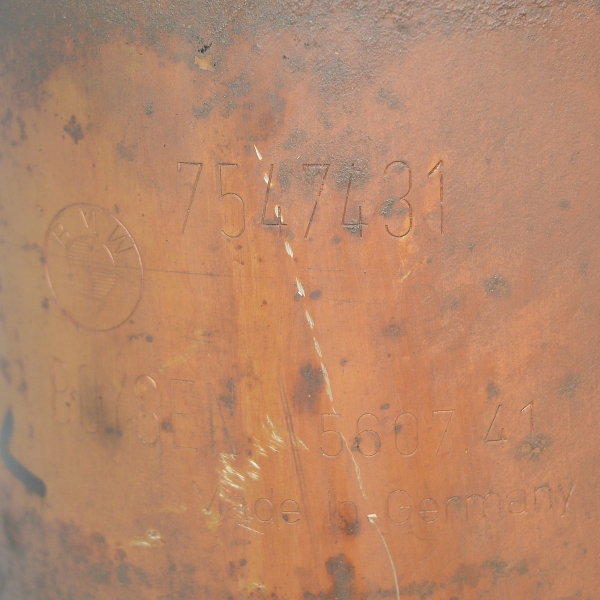 Ляв DPF филтър BMW E65 750 i 367 конски сили 7547431 2005г