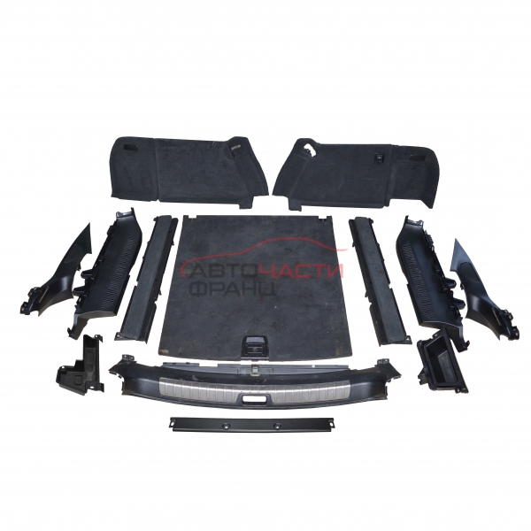 Комплект черен салон BMW X6 E71 M 5.0 i 555 конски сили