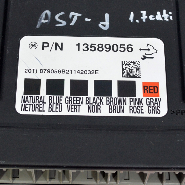 Боди контрол модул Opel Astra J 1.7CDTI 110 конски сили 13589056
