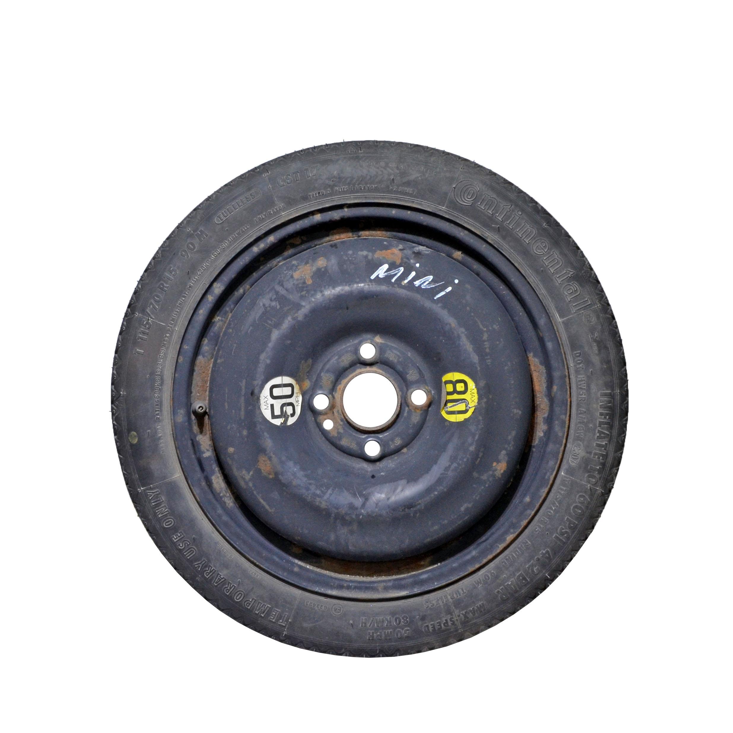 Резервна гума Mini Cooper R50 1.6 16V 116 конски сили