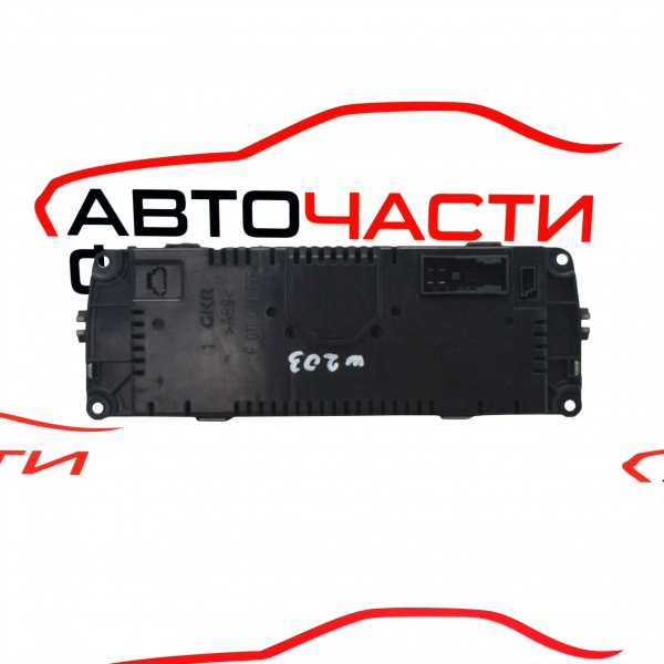 Панел климатик Mercedes C class W203 купе 2.2 CDI 143 конски сили A2038301785
