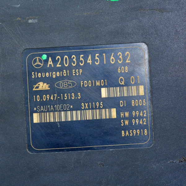 ABS помпа Mercedes C-Class W203 2.2 CDI 143 конски сили A2035451632