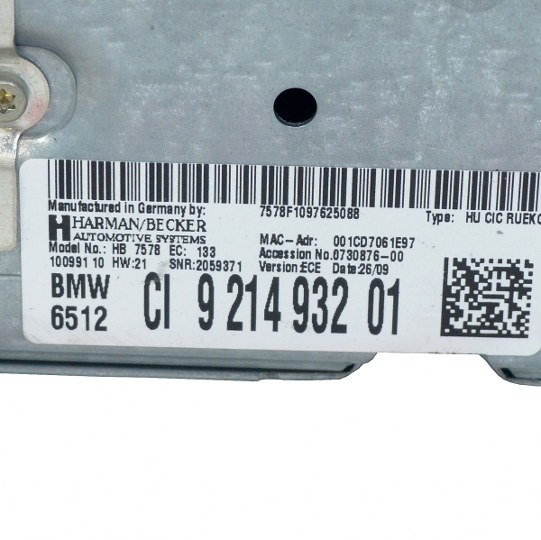 Навигация BMW E92 2.0 D 177 конски сили 921493201