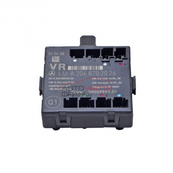 Модул предна дясна врата Mercedes C class W204 1.8 kompressor 156 конски сили A2048702026