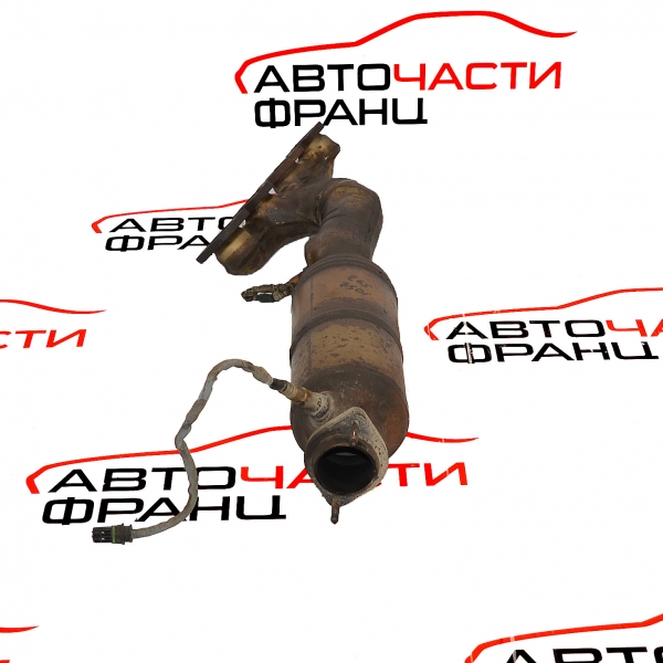 Ляв DPF филтър BMW E65 750 i 367 конски сили 7547431 2005г