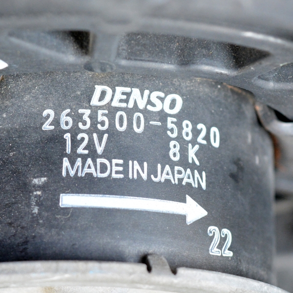 Перка охлаждане воден радиатор Opel Agila B 1.0 i 68 конски сили 263500-5820