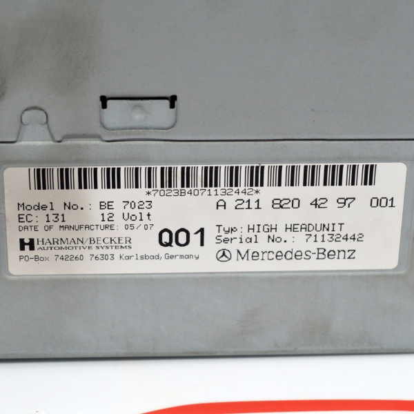 GPS навигация Mercedes CLS W219 3.5 i 292 конски сили А2118204297