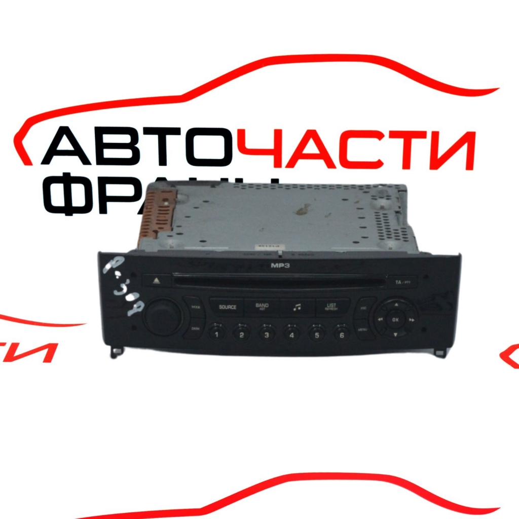 Радио CD Peugeot 307 1.6HDI 109 конски сили 96660458XN