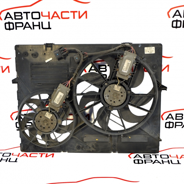 Перки охлаждане воден радиатор Audi Q7 3.0 TDI 233 конски сили 7L0121203F